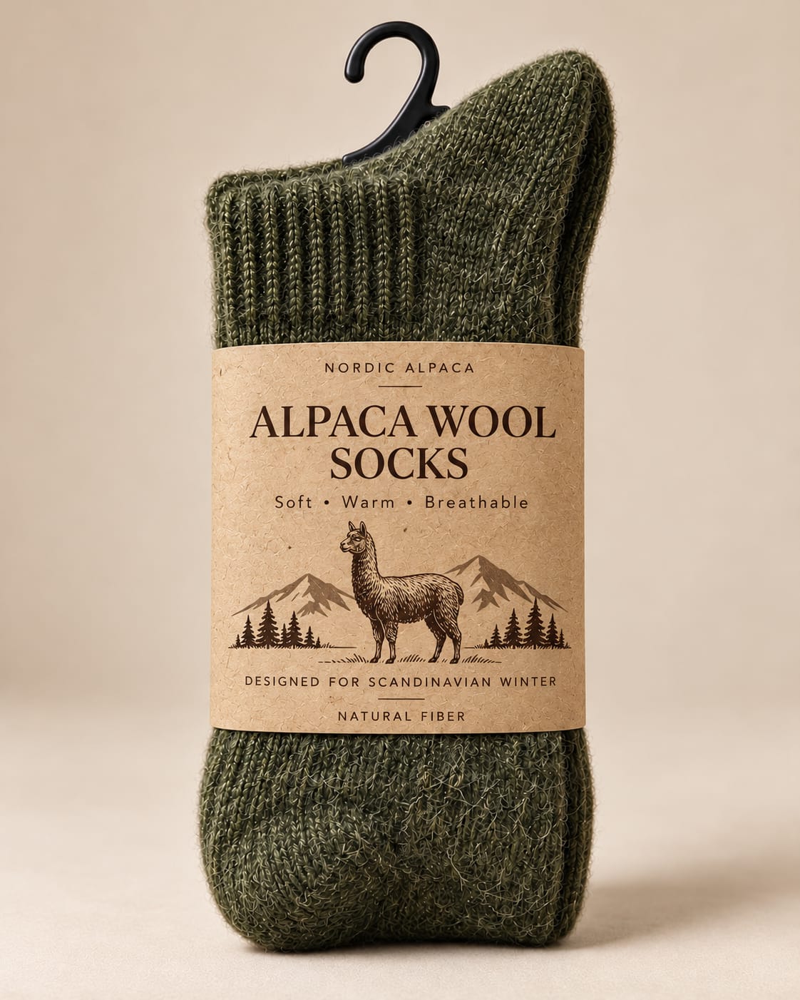 Alpaca Wool Socks - natural warmth for cold feet