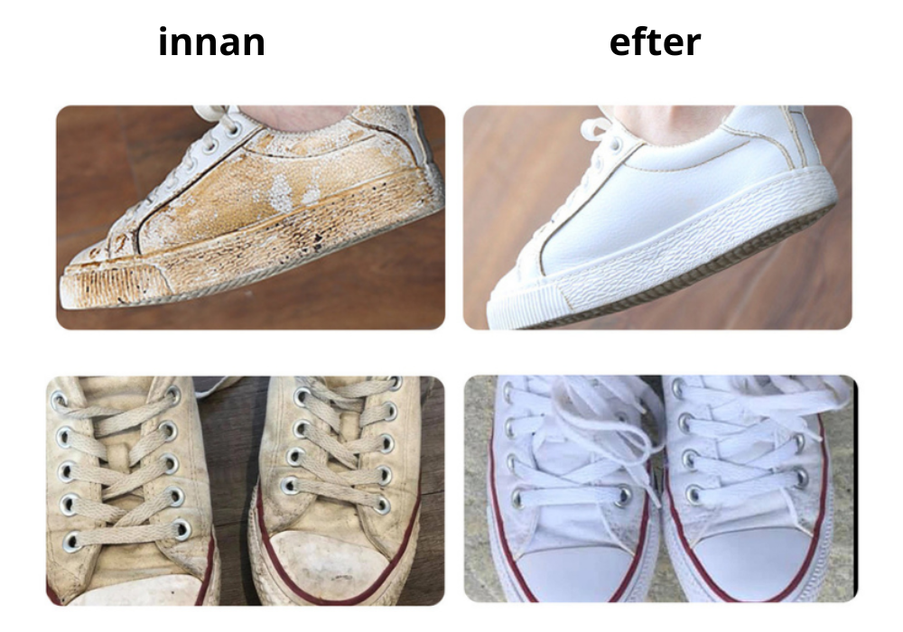 Cleaning cream for shoes