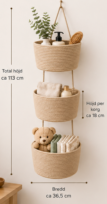 NordNest™ - Hanging Storage Basket