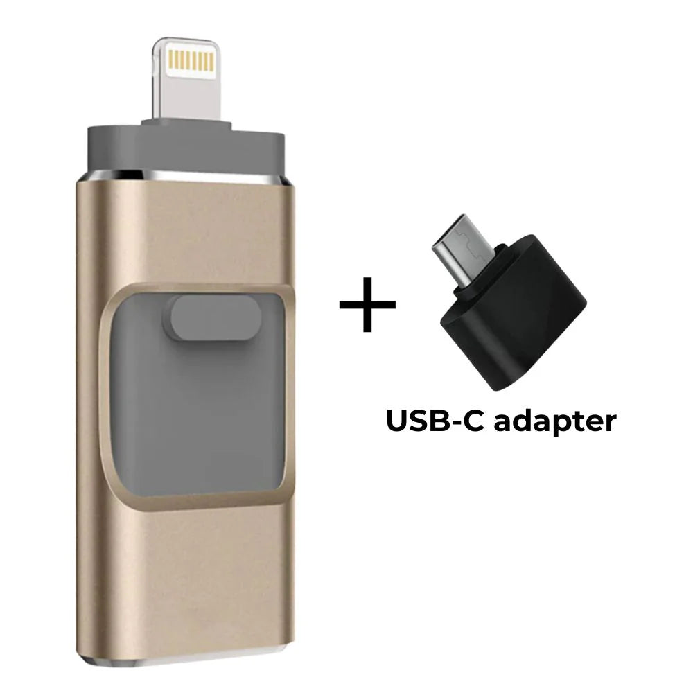 4-in-1 USB Memory - Lightning-fast image transfer