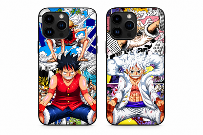 3D One Piece – Luffy och Gear 5, två motivlägen på ett mobilskal