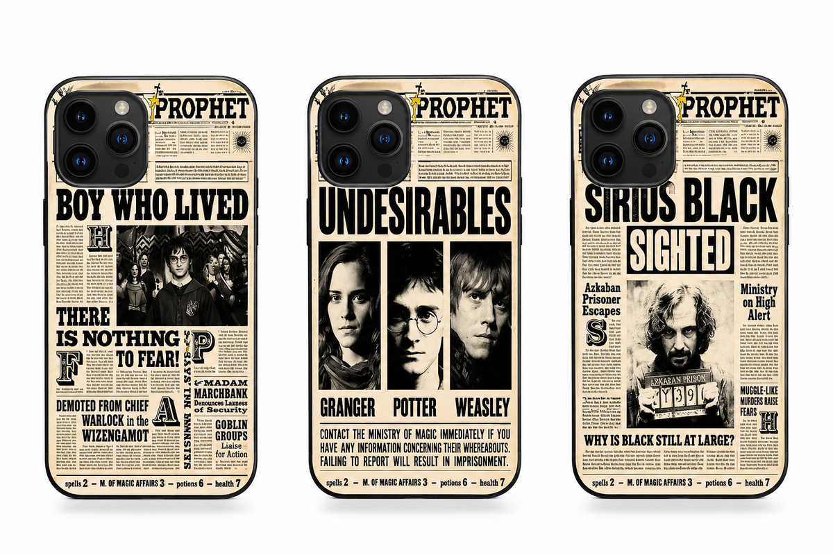 Mobile cover with 3D effect - motifs that shift