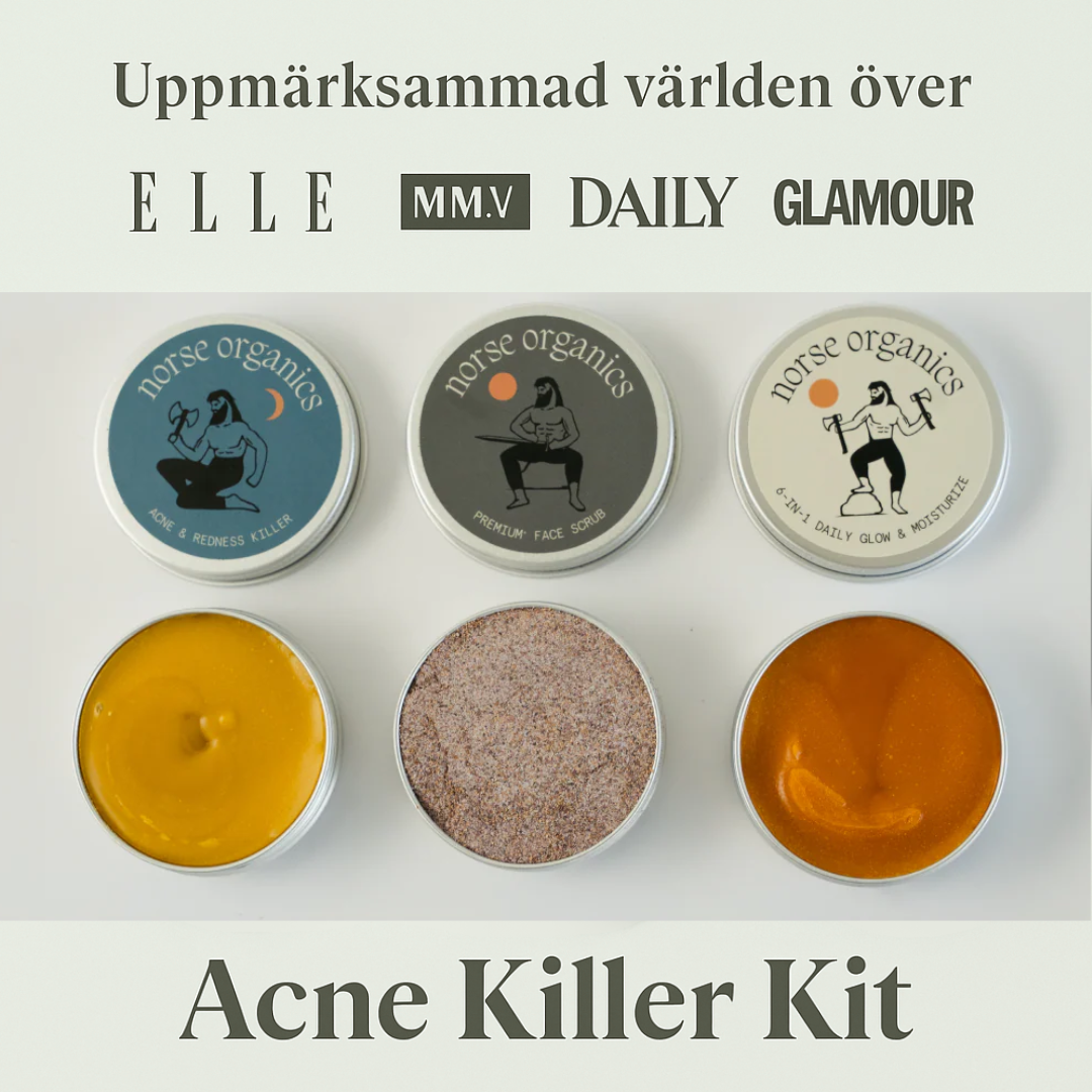 Acne Killer Kit - Effective against Pimples, Redness and Pores