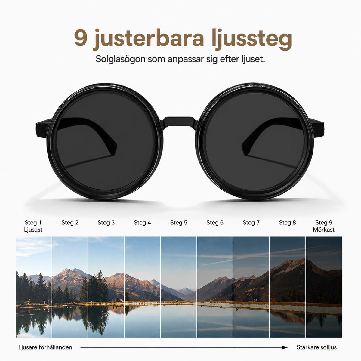Adjustable Polarized Sunglasses