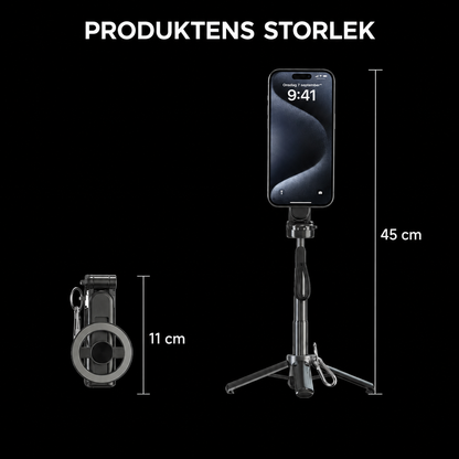 Magnetic mobile stand 4-in-1