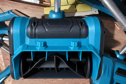 Battery powered snow shovel