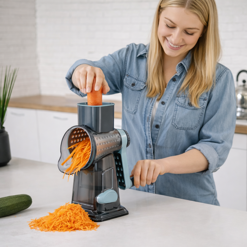 Rotary Vegetable Cutter 3-in-1