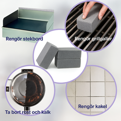 GrillMaster™ Cleaning stone – Effective grill cleaning without chemicals