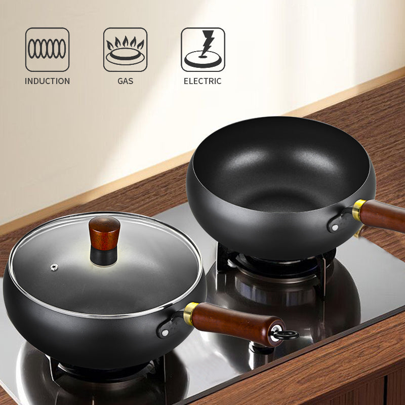Cast iron pan – new generation hand-forged iron pan
