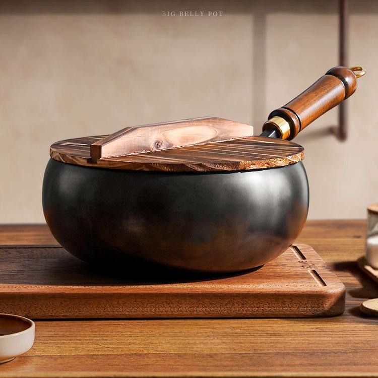 Cast iron pan – new generation hand-forged iron pan