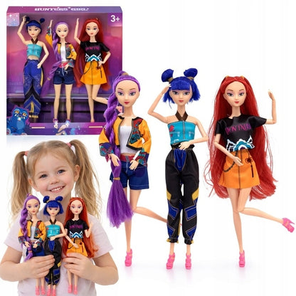 K-Pop Hunter Edition 3 dolls set with singing function