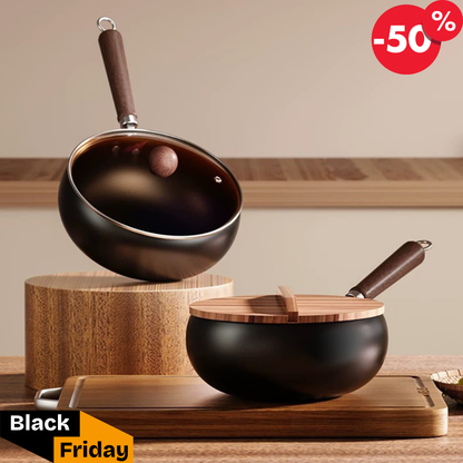 Cast iron pan – new generation hand-forged iron pan