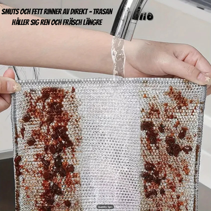 Purewipe Microfibre cloth for efficient and hygienic cleaning without chemicals