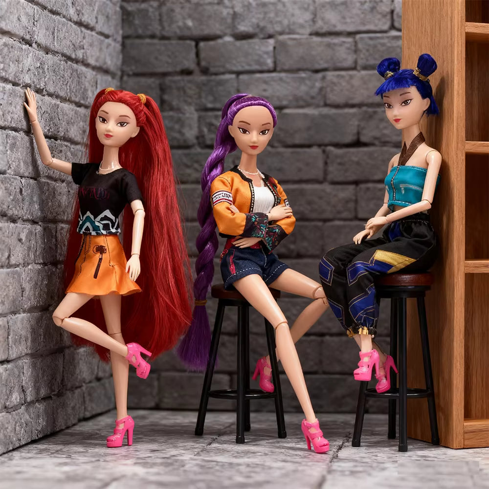 K-Pop Hunter Edition 3 dolls set with singing function