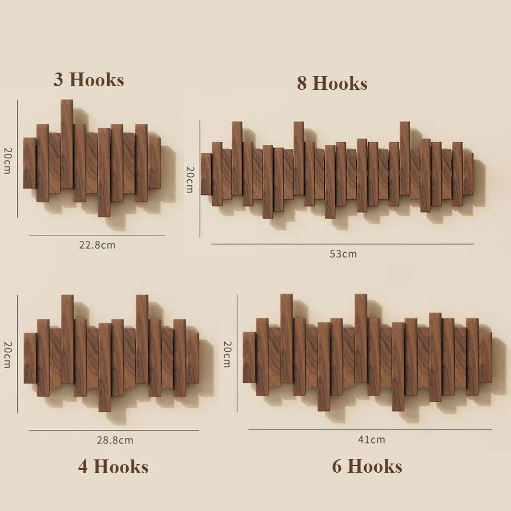 FällKrok – Folding Wall Hook in Wood