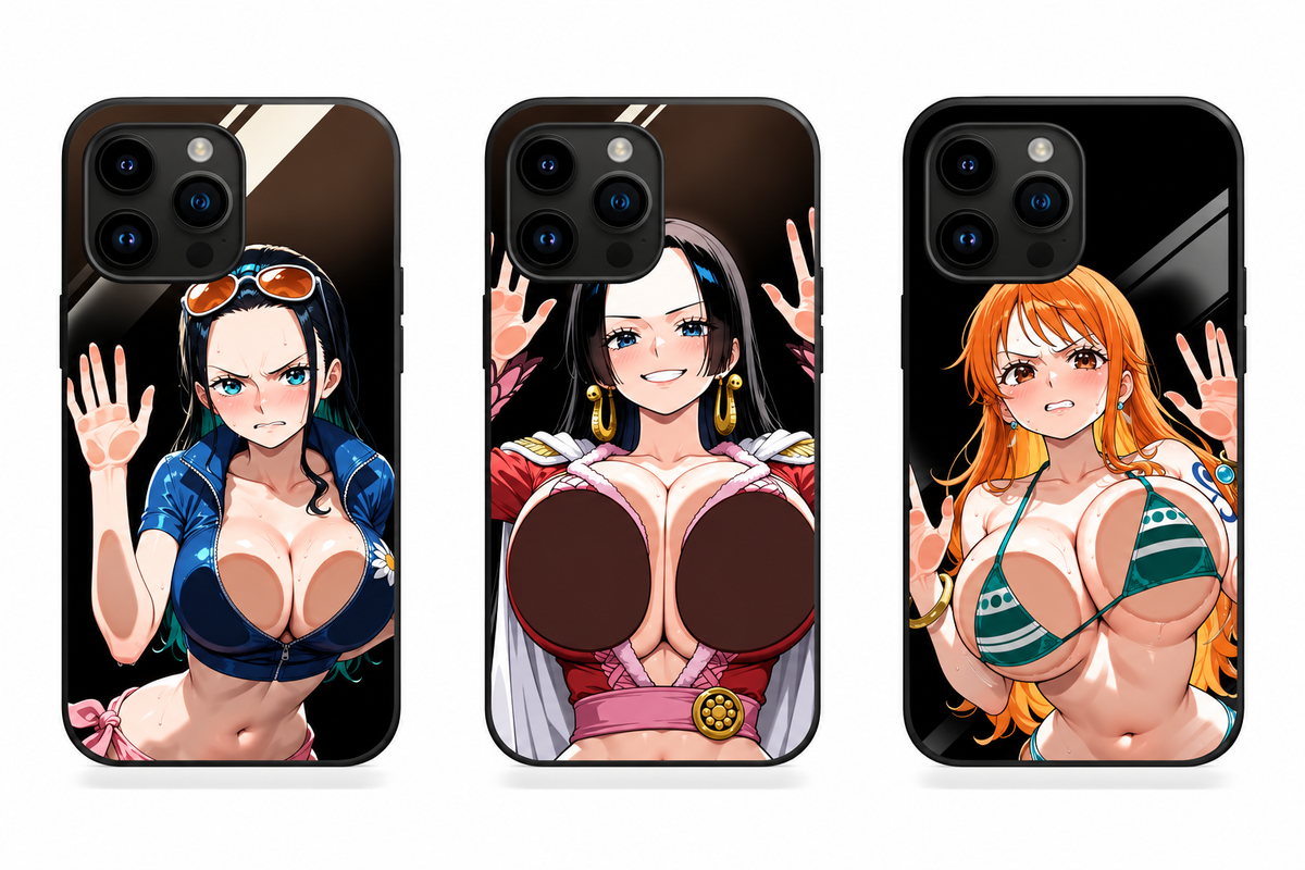 Mobile cover with 3D effect - motifs that shift