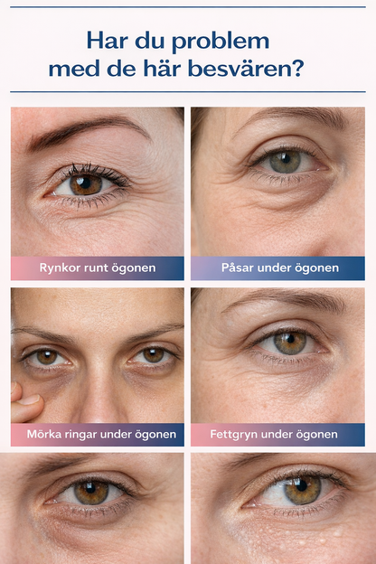 Electronic eye patches with red light and micro current - against dark circles
