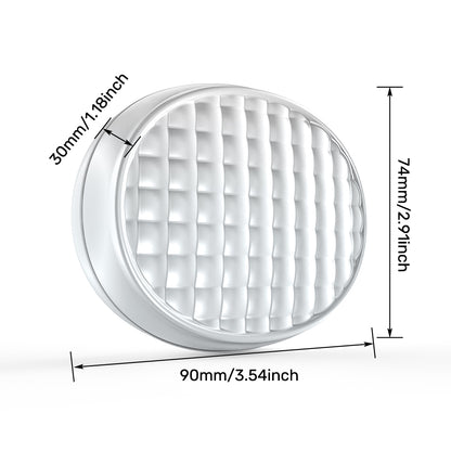 Electronic eye patches with red light and micro current - against dark circles