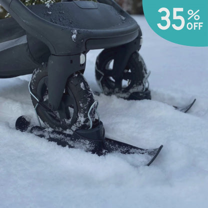Pram skis – Skis for prams, wheelchairs, bicycles.