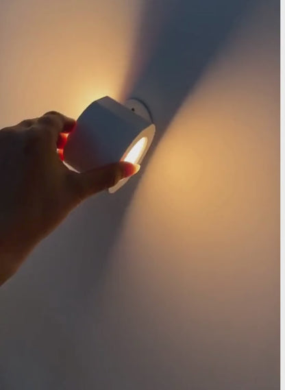 Nordic Light – cordless, rechargeable and remote-controlled wall lamp in Scandinavian design