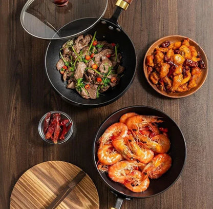 Cast iron pan – new generation hand-forged iron pan